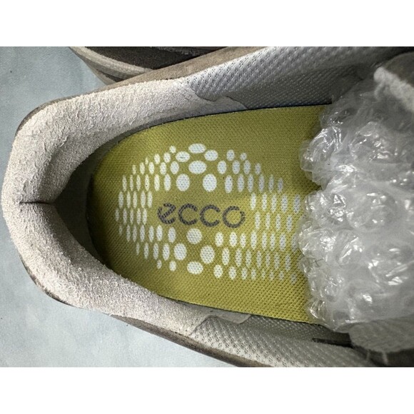ECCO Biom Grip II Men\'s Trainers Shoes Size EU 44 US 10-10.5 Leather Gray